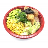 Poke bowl garnaal